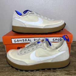 NEW Nike Nike craft Tom Sachs General Purpose Shoes Light Cream Blue Size 9