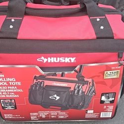 18 In Husky Rolling Tool Bag 