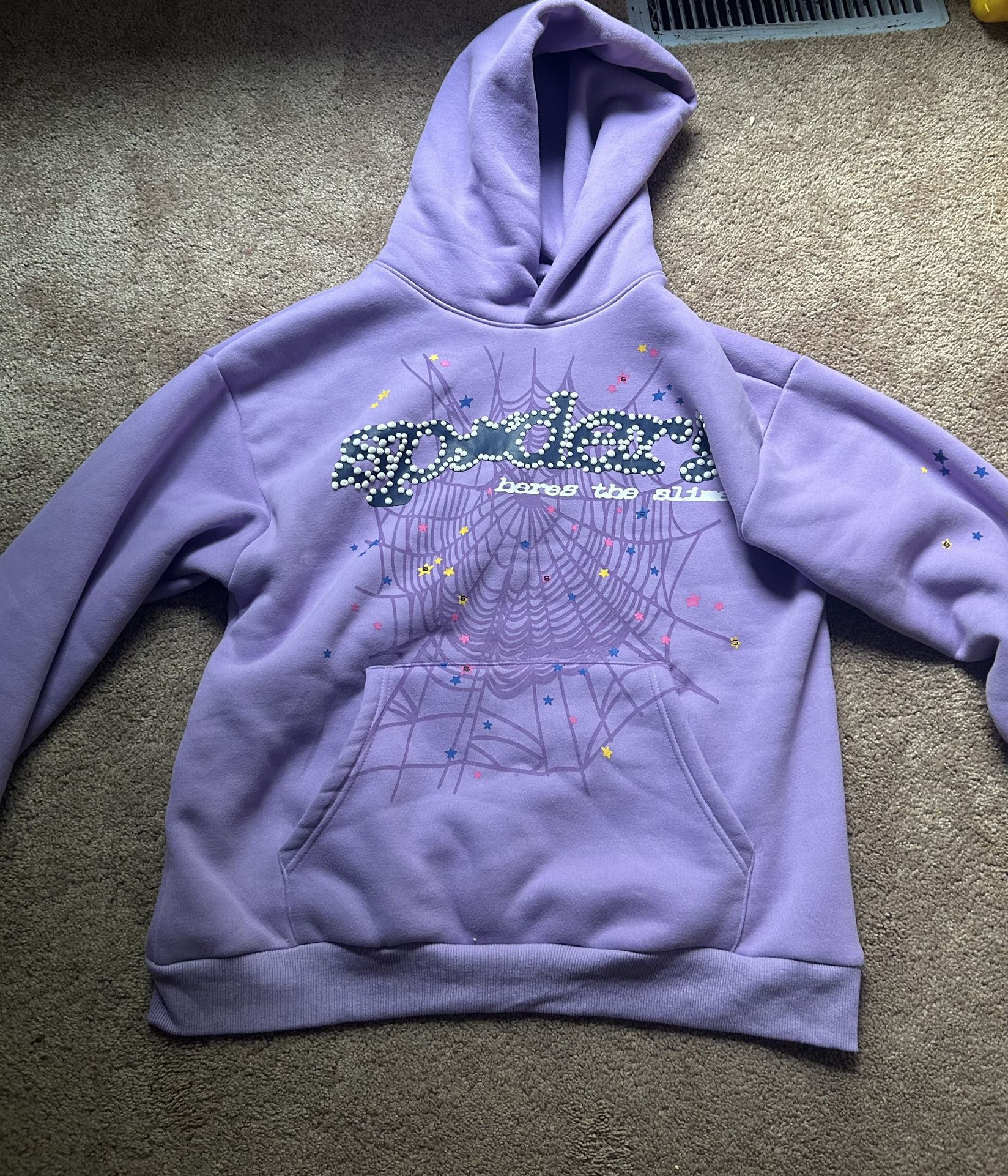Light Purple Spider Hoodie