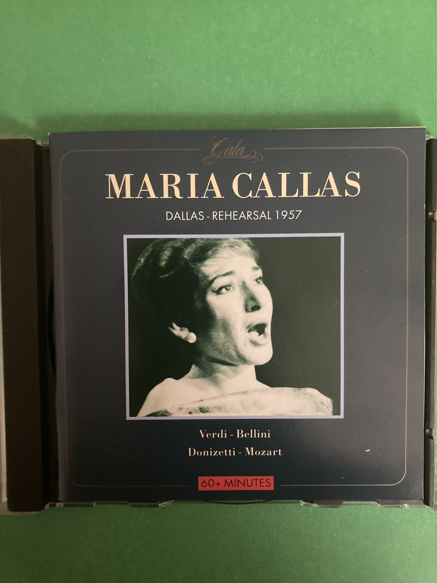 Maria Callas: Dallas Rehearsal 1957 CD, Like New