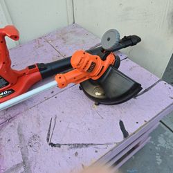 BLACK AND DECKER  BLOWER AND WEED EATER