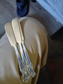 Knif silver plate