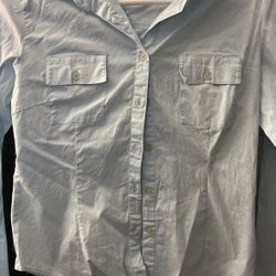 Women Baby Blue Blouse