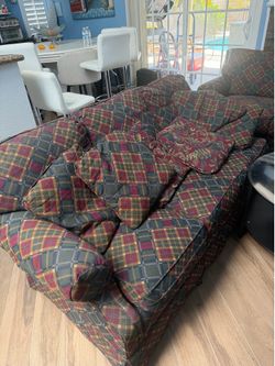 Wesley Hall vintage sofas