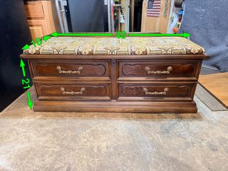 Cedar chest bench