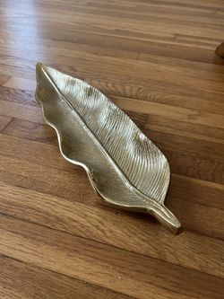 Gold Leaf Tray