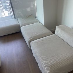 White Sectional Couch