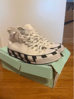 Off white converse SZ 8.5m