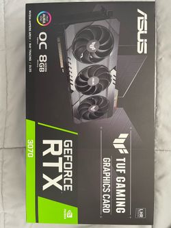 ASUS TUF Gaming GeForce RTX 3070 8GB - Excellent Condition