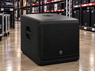 Mackie DLM12S 12" Powered PA Subwoofer 2000W Class D Active Sub Box DLP Digital Processor OLED Screen Variable Crossover Alignment Delay Smart DSP