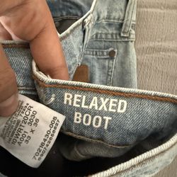 Men’s Wrangler Relaxed Boot Cut Jeans 33x36