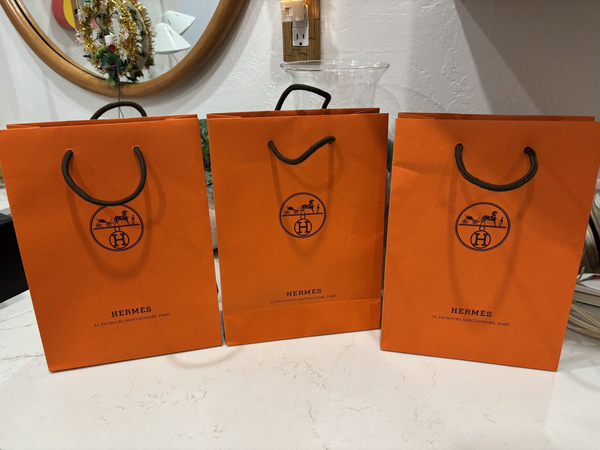 Hermes Gift Bags