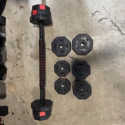 40 + Pound Adjustable Weight Set
