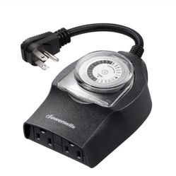 24-Hour Outdoor Mechanical Light Timer