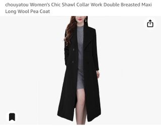 Large Black Coat 