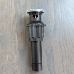 Metal Pop Up Drain, Black