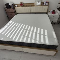 King Size Bed Mattress And Frame 