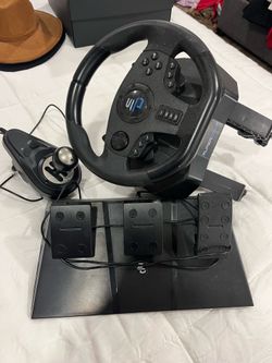 Racing simulator steering wheel