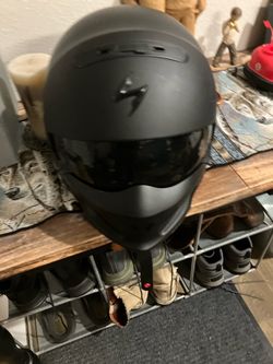Men’s xl and Women’s sm Scorpion Motorcycle helmets