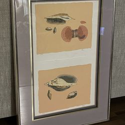 Two Vintage FOX Signed Limited Edition Artwork 