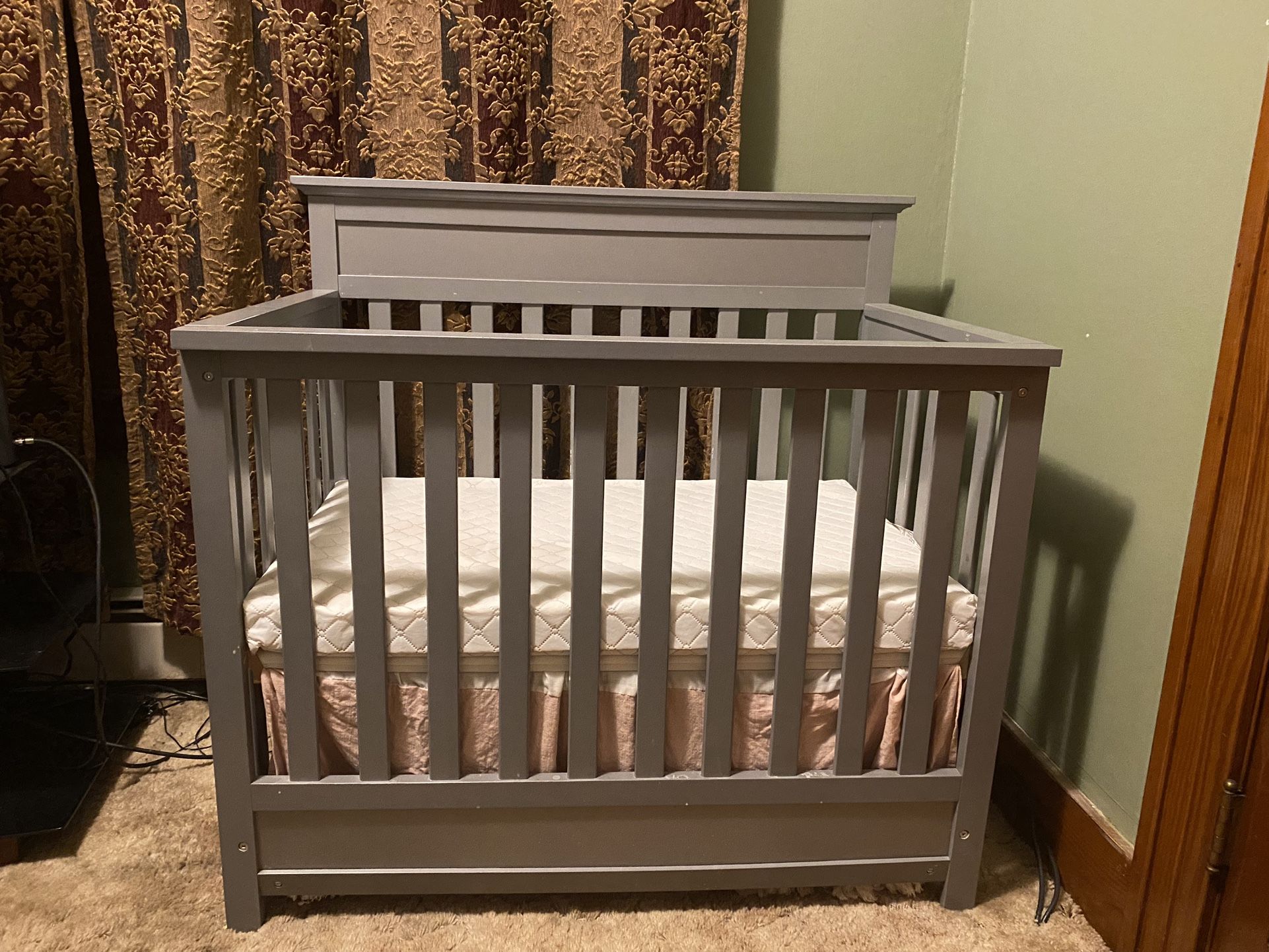 Crib With Mattress