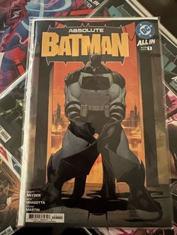 Absolute Batman 1 first print