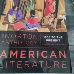 The North Anthology Of American Literature Volume 2( 1865-Present)
