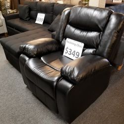 Brand New Reclining Single Chair Starting From $349 And UP
