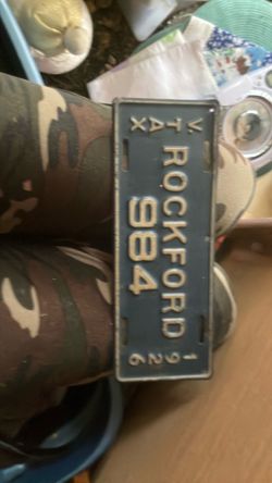 Rare license plate