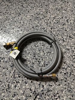 GE Stainless Steel Braided Refrigerator Water Line Hose - $5 (or FREE with purchase)