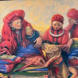 Southeast Asian Fine Arts Painting 