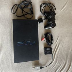 PlayStation 2 Console Bundle with Controller & HDMI Converter