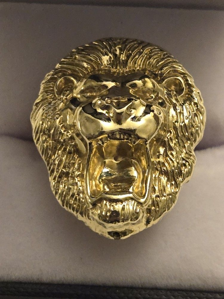 10 K Lion Head 