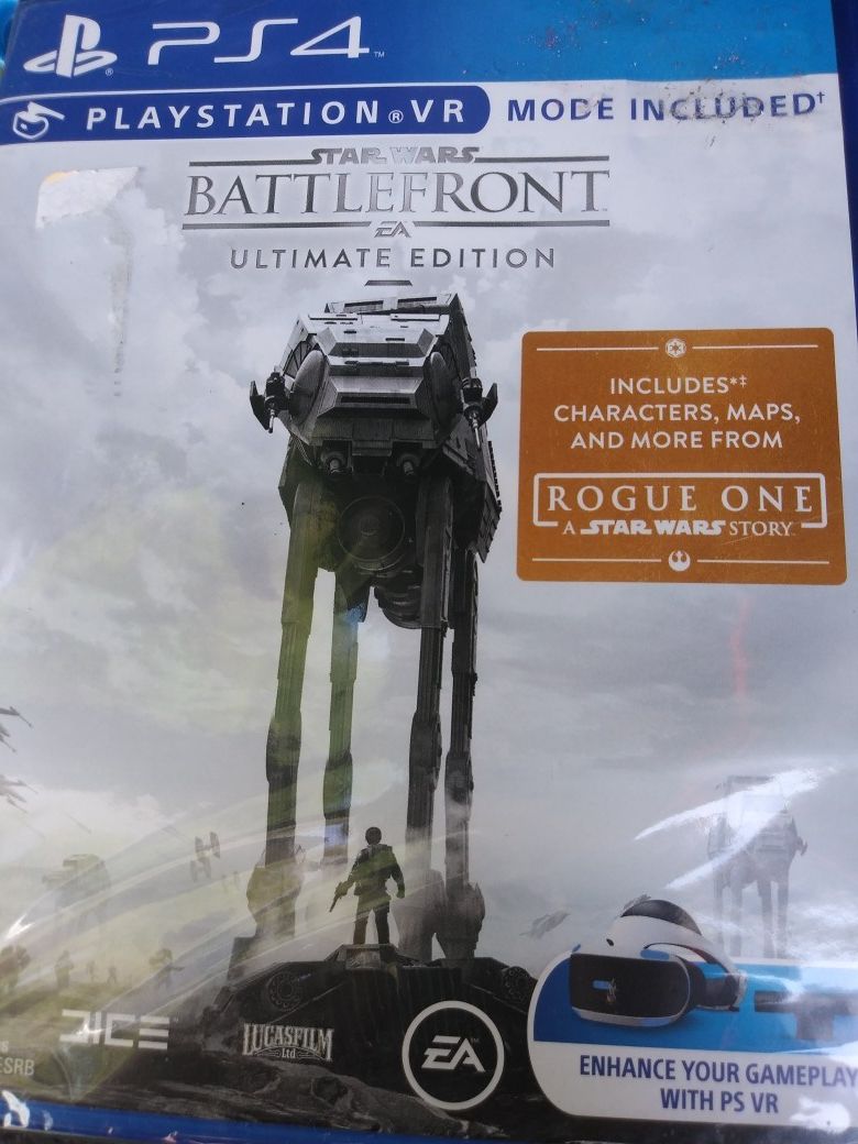 STAR WARS BATTLEFRONT ULTIMATE EDITION PS4