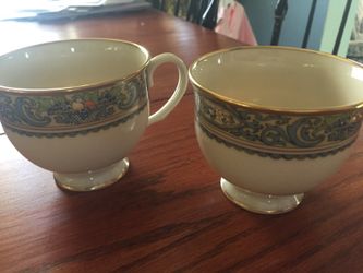 Lenox autumn china teacups -2