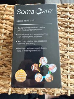 SomaCare Digital TENS Unit - New Sealed - $30 OBO