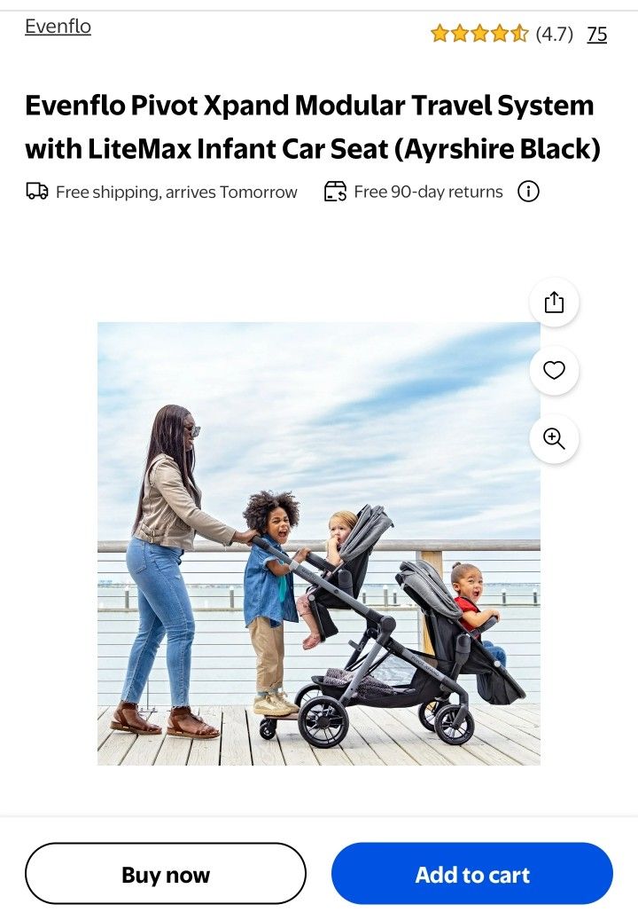 Evenflo Double Stroller
