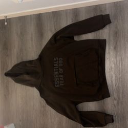 Esstial Hoodie 'OFF BLACK'