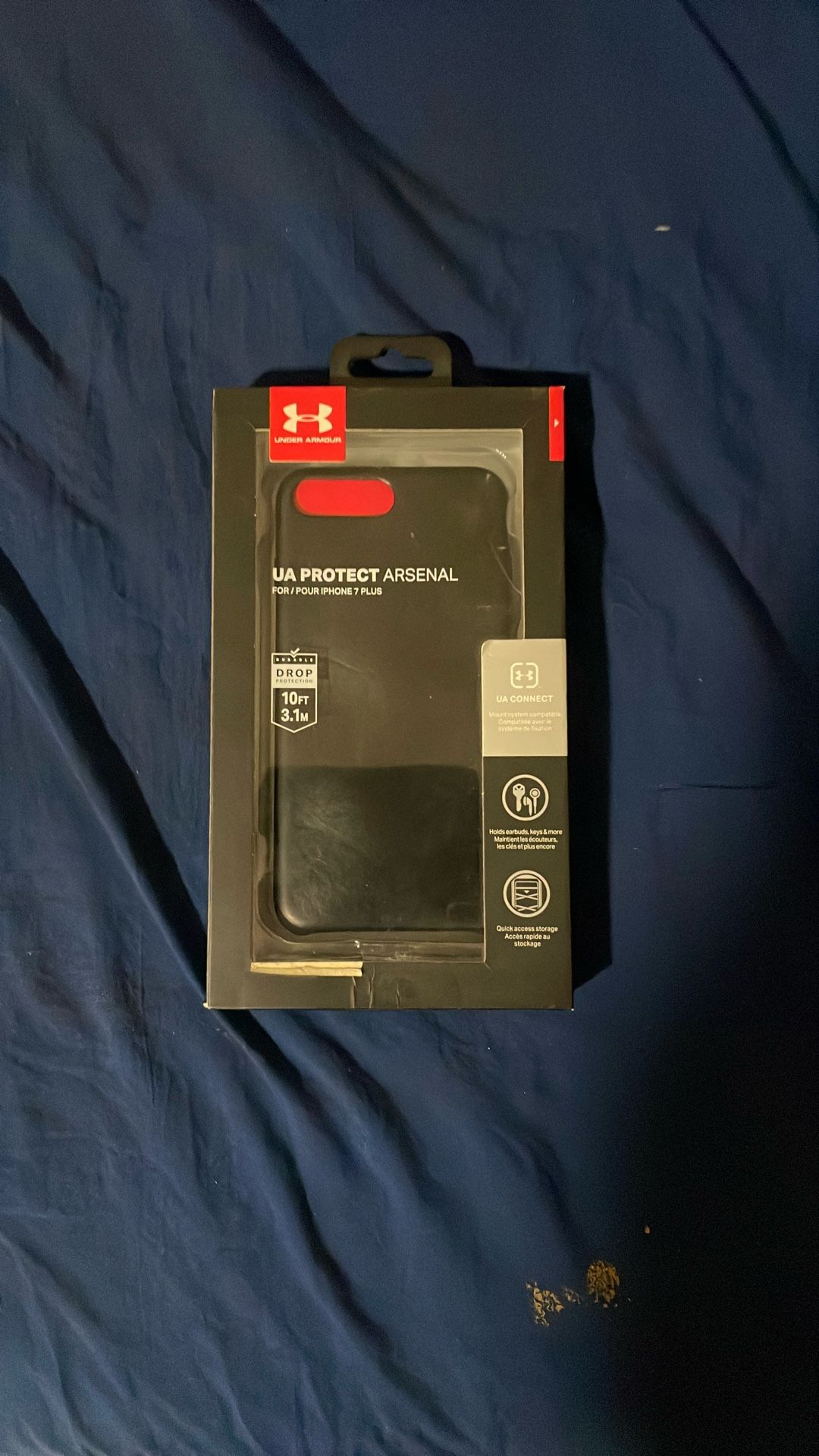 UA Protect Arsenal iPhone 7 Plus Phone Case New
