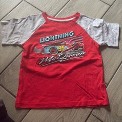 Cars Shirt Size 4
