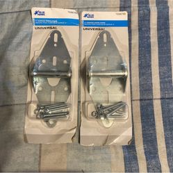 2 garagem Door Hinges 14  gauge Steel  8 Wood 