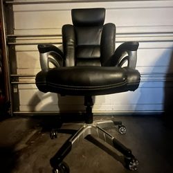 Office Chair (black Leather)