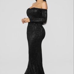 Got class sequin dress size L
