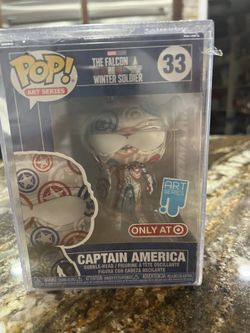 Pop Captain America  Bobble Head 