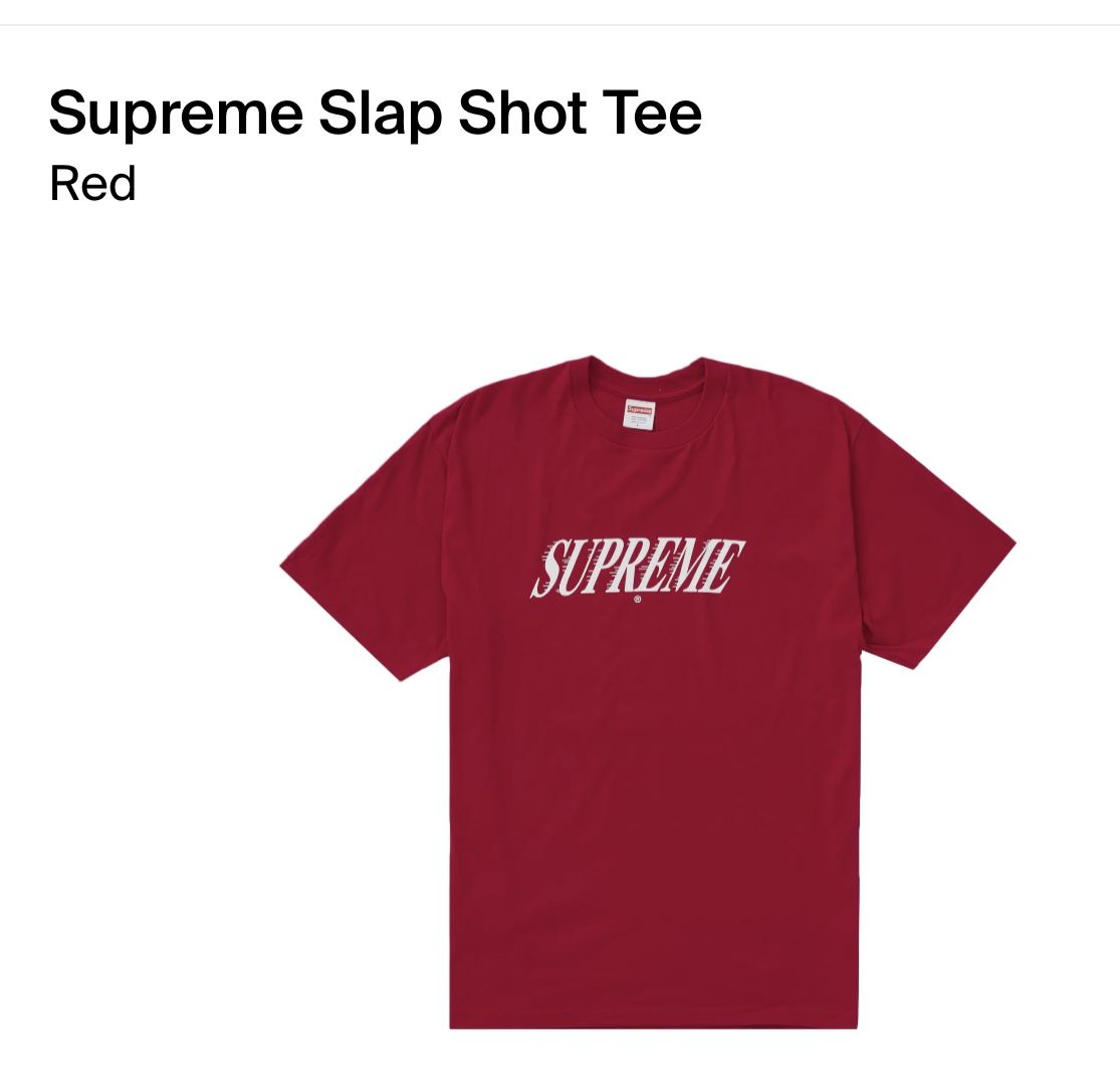 Supreme Slap Shot Tee