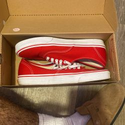 Vans Authentic Red 