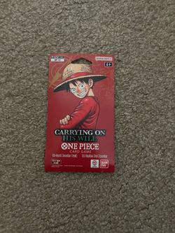 One Piece OP13 Carrying on His Will Sleeved Boosters SEALED