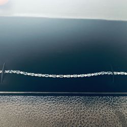 December birth stone tennis bracelet