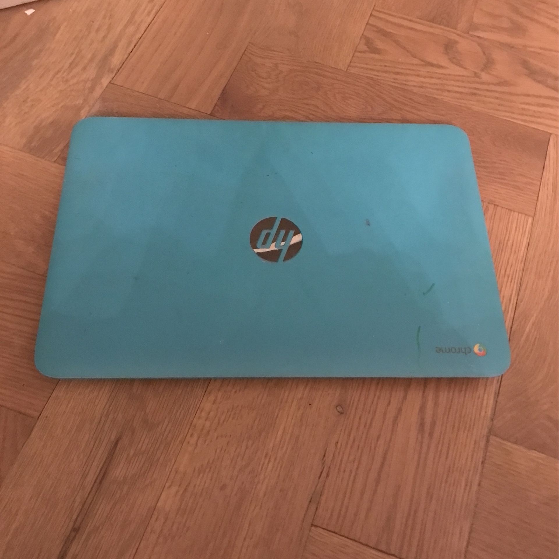 Blue Hp Computer