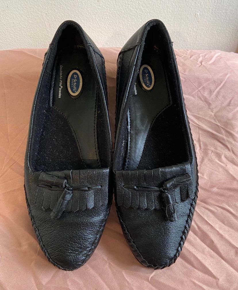 Dr. Scholl's Double Air-Pillo Women's Leather Shoe size 8.5W